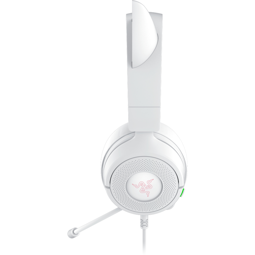 ყურსასმენი Razer RZ04-05350300-R3M1 Kraken Kitty V3 X, Gaming Headset, Wired, 3.5mm jack, White