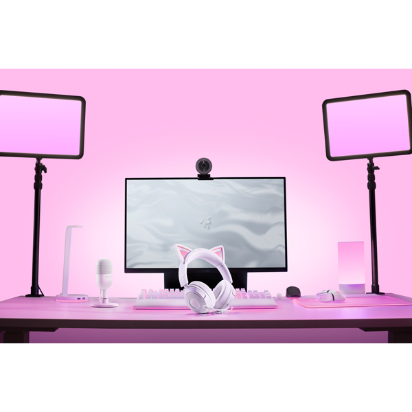 Headset Razer RZ04-05350300-R3M1 Kraken Kitty V3 X, Wired, 3.5mm jack, White