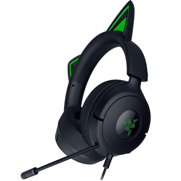 Headset Razer RZ04-05350200-R3M1 Kraken Kitty V3 X, Wired, 3.5mm jack, Black
