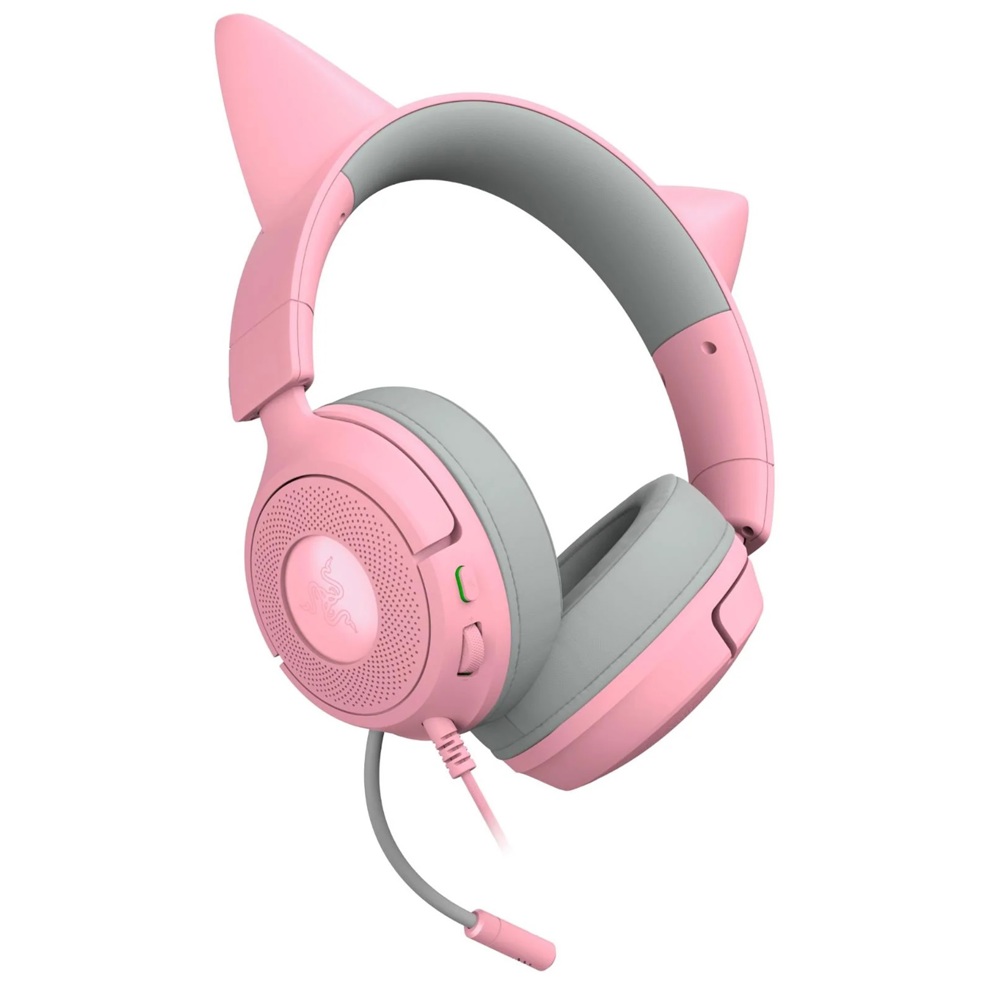 Gaming Headset Razer RZ04-05350100-R3M1 Kraken Kitty V3 X, Wired, 3.5mm jack, Quartz