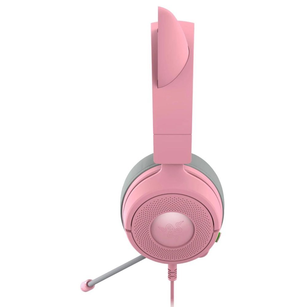 Gaming Headset Razer RZ04-05350100-R3M1 Kraken Kitty V3 X, Wired, 3.5mm jack, Quartz