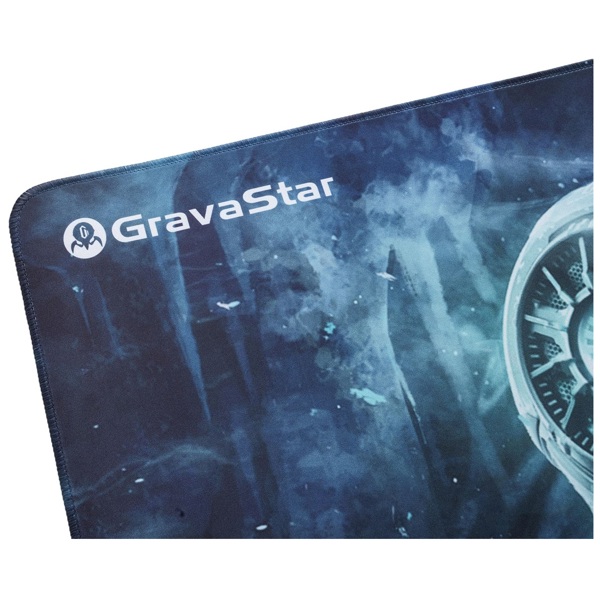 მაუსის პადი GravaStar GSA8_MPD_WINTER, XL, Gaming Mouse Pad, Blue