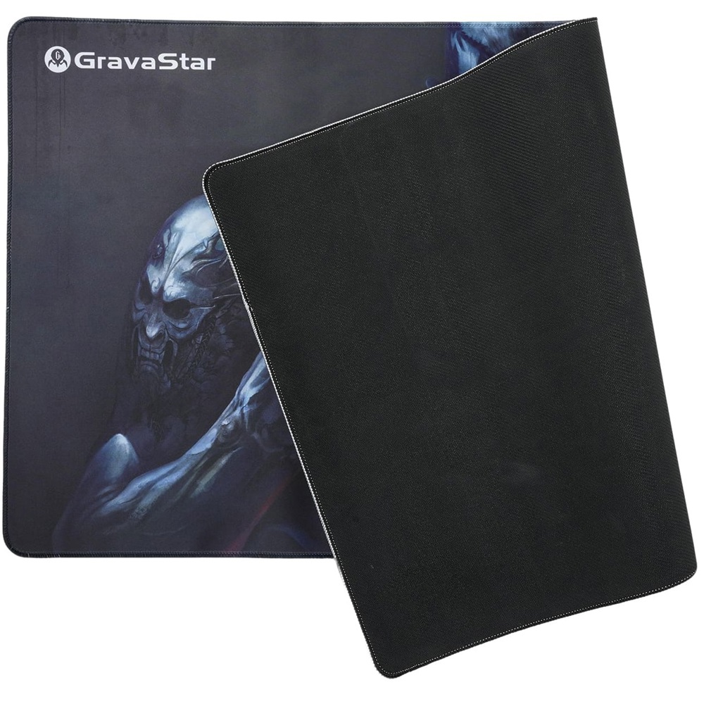 მაუსის პადი GravaStar GSA8_MPD_WARRIOR, XL, Gaming Mouse Pad, Black