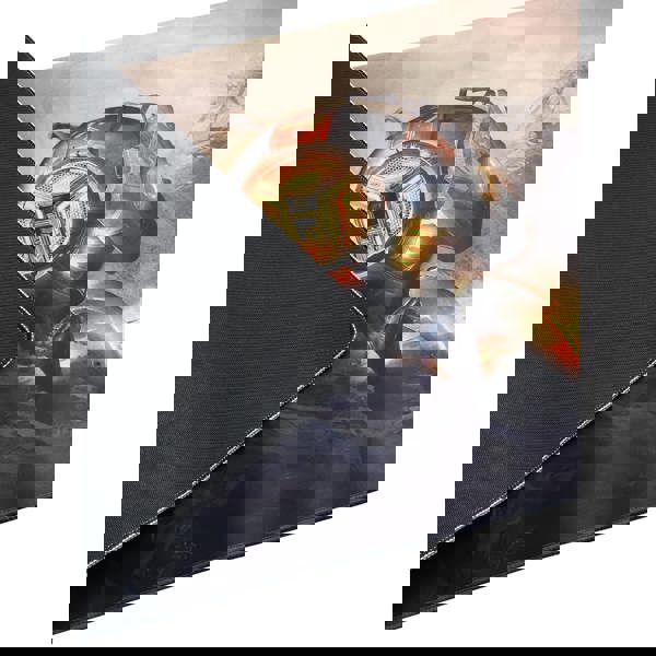 მაუსის პადი GravaStar GSA8_MPD_SHARK, XL, Gaming Mouse Pad, Black/Yellow