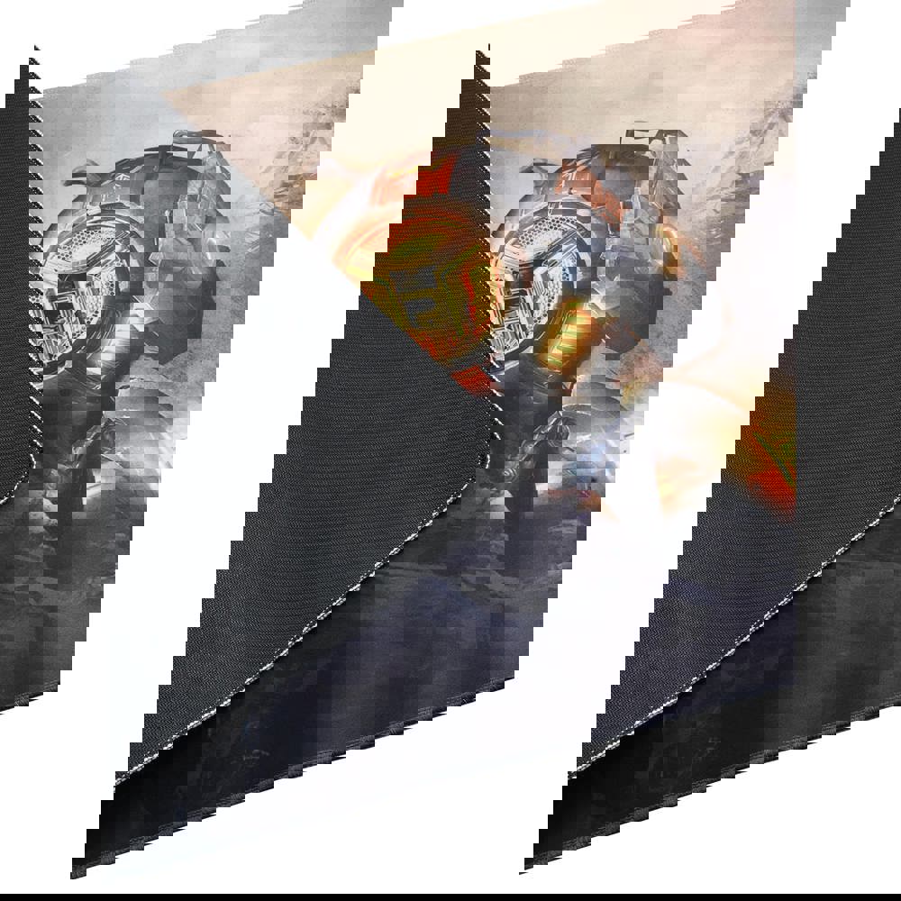 Gaming Mouse Pad GravaStar GSA8_MPD_SHARK, XL, Black/Yellow