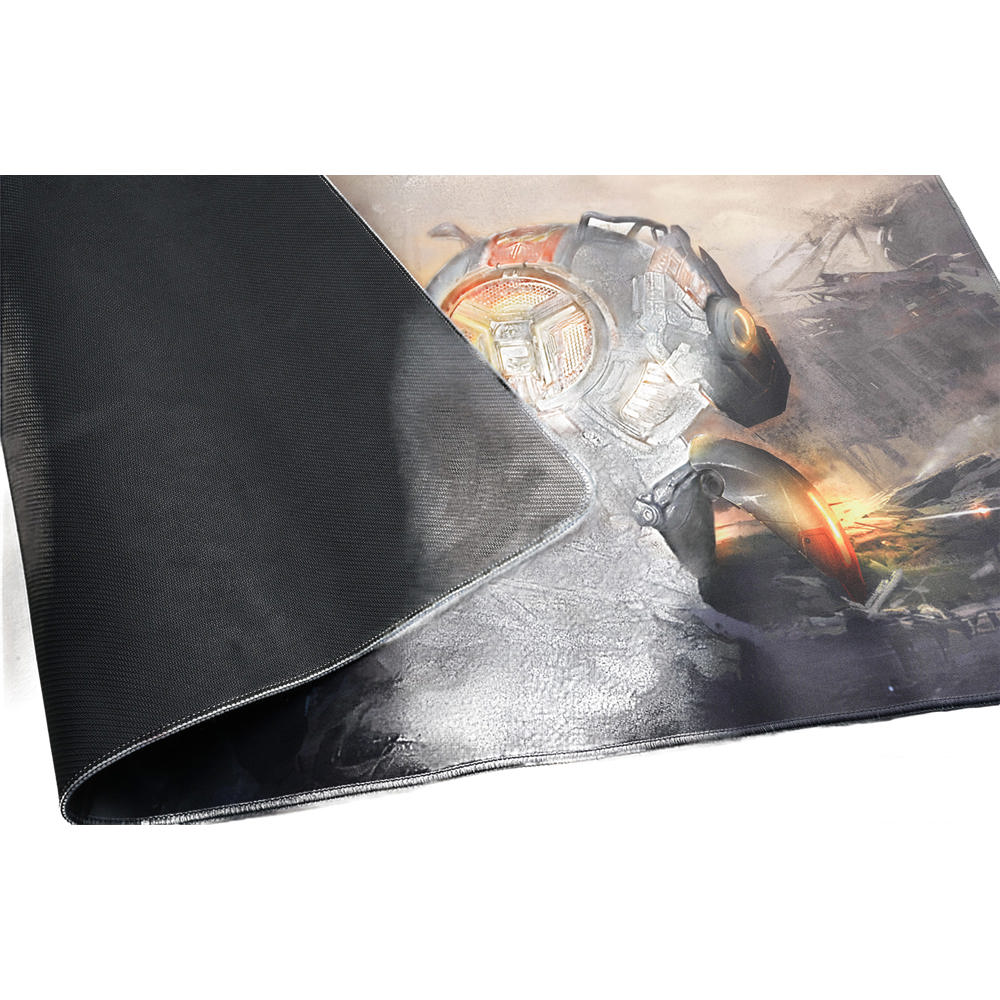 Gaming Mouse Pad GravaStar GSA8_MPD_SHARK, XL, Black/Yellow