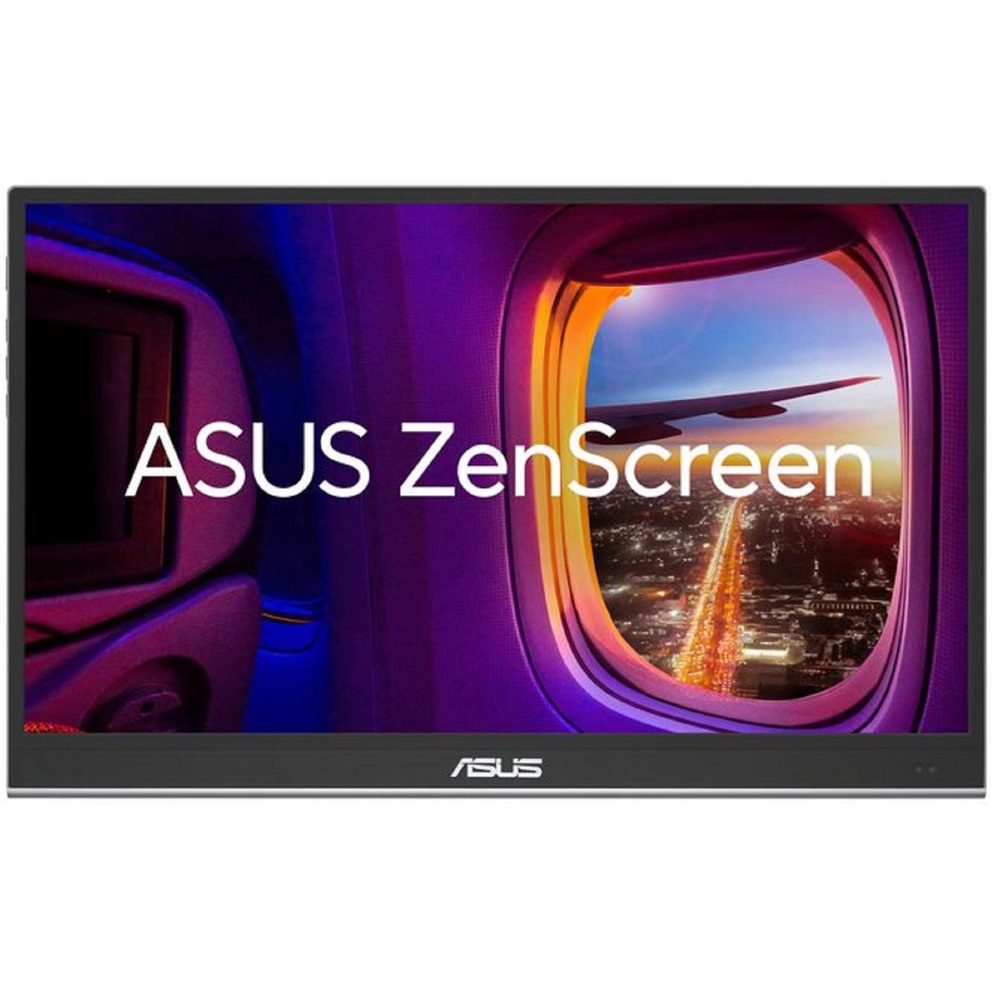 Monitor Asus 90LM07SV-B02170 ZenScreen MQ16AHE, 15.6", FHD, OLED, mHDMI, Type-C, Grey