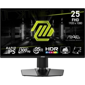 Monitor MSI 9S6-3BC24M-064 MAG 255PXF, 24.5", FHD, IPS, HDMI, DP, Black