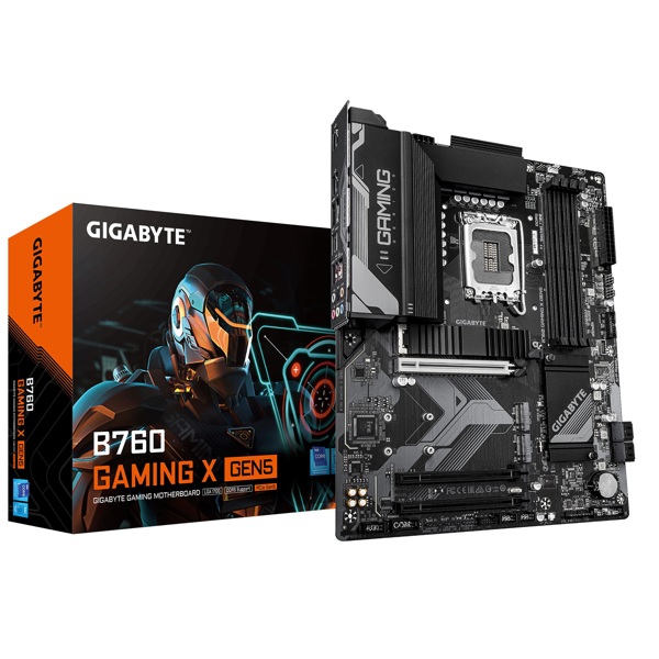 დედა დაფა Gigabyte B760_GAMING_X_GEN5, LGA1700, DDR5, 256GB