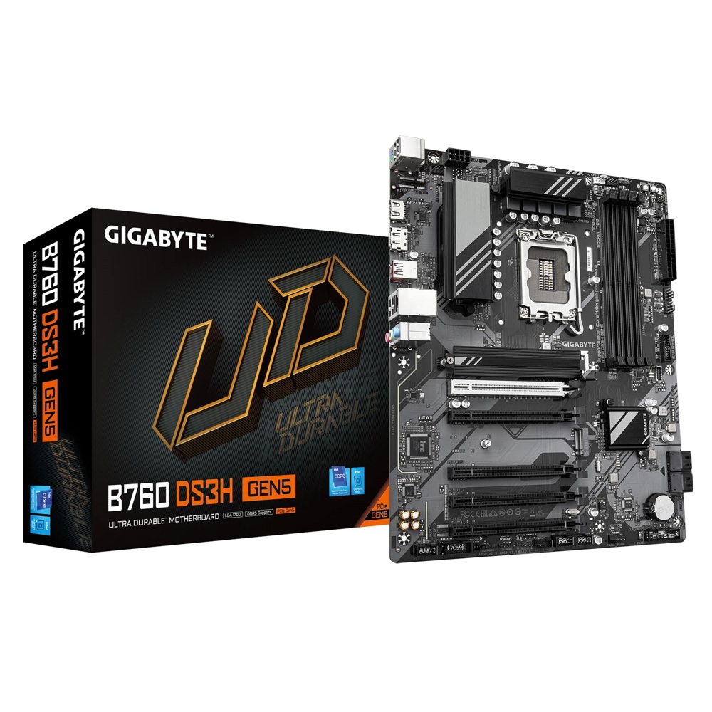 Motherobard Gigabyte B760_DS3H_GEN5, LGA1700, DDR5, 256GB