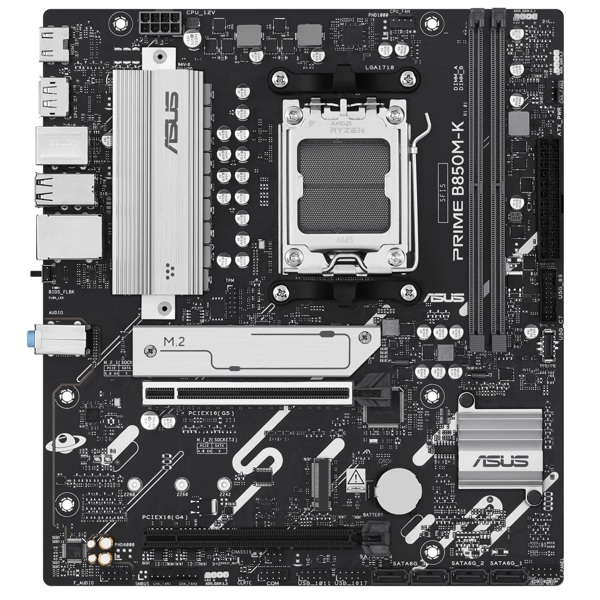 Motherboard Asus 90MB1LV0-M0EAY0 PRIME B850M-K, AM5, DDR5, 128GB