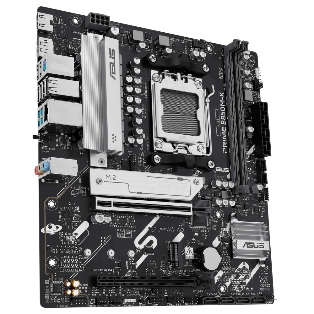 Motherboard Asus 90MB1LV0-M0EAY0 PRIME B850M-K, AM5, DDR5, 128GB