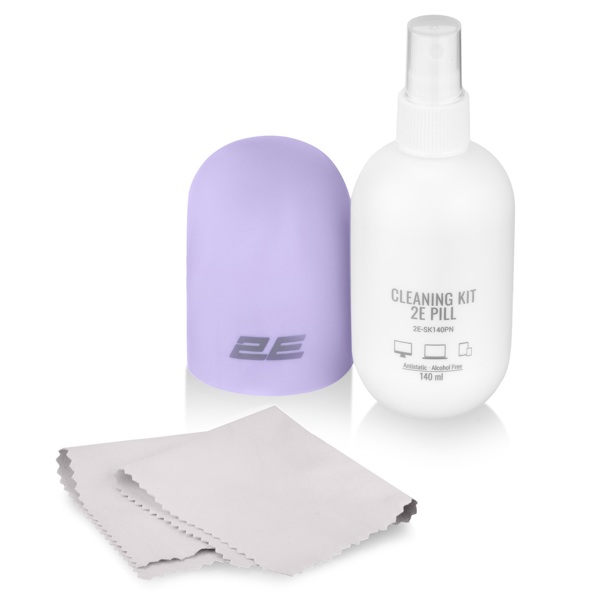 Cleaning kit PILL For Office Equipment 2E 2E-SK140LC, 0.14L, White/lilac