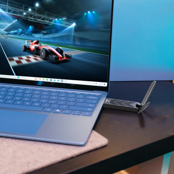 Wifi ადაპტერი Tp-Link ARCHER TBE400UH BE6500, WiFi 7 High Gain Wireless USB Adapter, Black