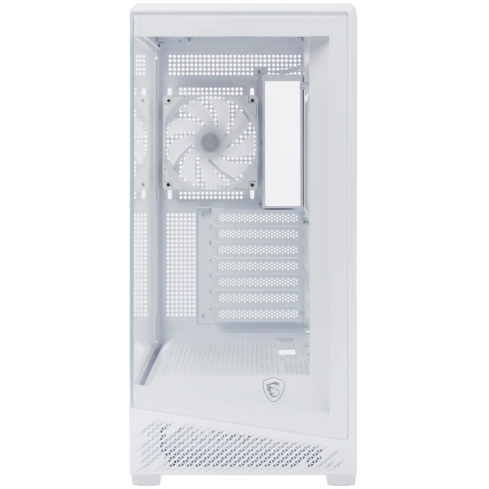 ქეისი MSI 306-7G32W21-HH9 MAG PANO 130R PZ, Computer Case, MidT, Micro-ATX, Mini-ITX, 1xUSB3.2. 1xType-c, 3.5mm, White