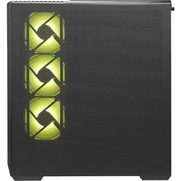 Computer Case MSI 306-7G32R21-HH9 MAG PANO 130R PZ, MidT, Micro-ATX, Mini-ITX, 1xUSB3.2. 1xType-c, 3.5mm, Black