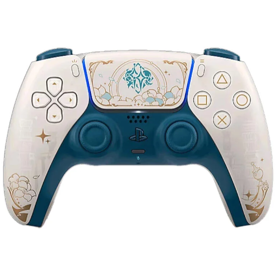 ჯოისტიკი Sony 0711719025757 Playstation DualSense PS5 Limited Edition, Controller For PlayStation 5, Wireless, Type-C, 3.5mm, Bluetooth, Genshin Impact