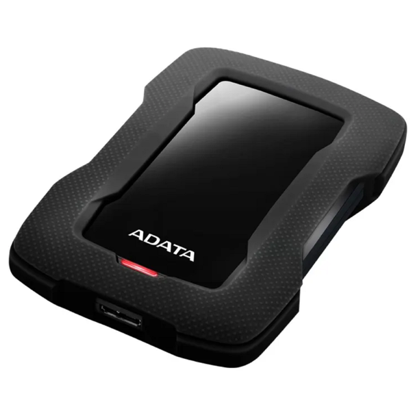 გარე მყარი დისკი Adata AHD330-1TU31-CBK RIGTED, 1TB, External HDD, USB 3.1, Black