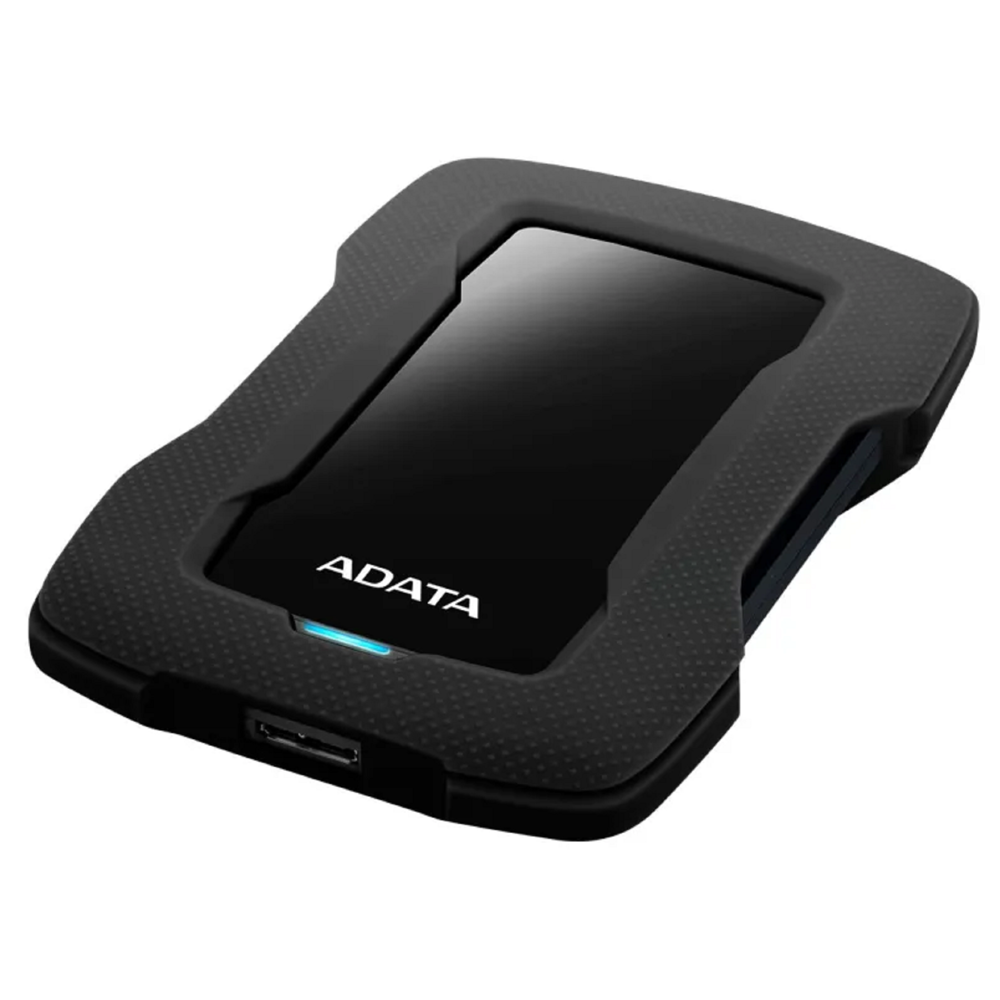 External HDD Adata AHD330-1TU31-CBK RIGTED, 1TB, USB 3.1, Black
