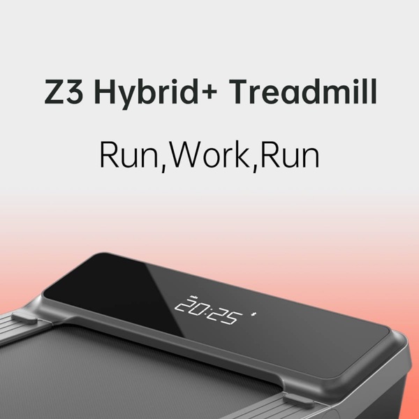 სარბენი ბილიკი KingSmith Z3 Hybrid, Walking Pad, Black/Grey