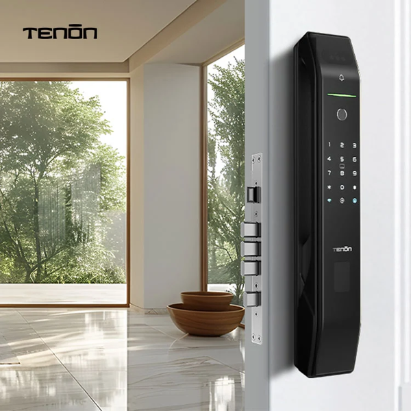 კარის ჭკვიანი საკეტი Tenon D7PRO, Wifi, Smart Door Lock, Black