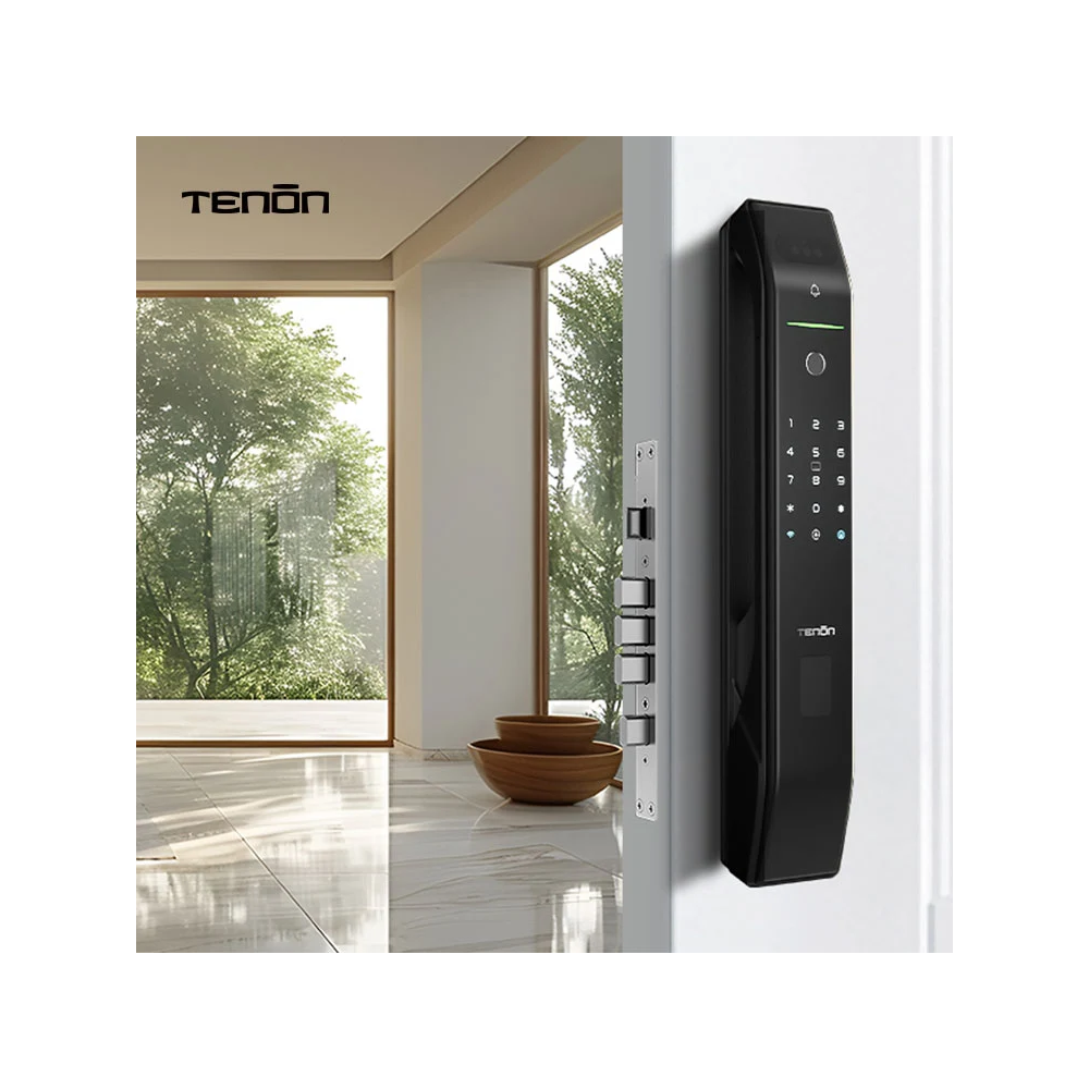 კარის ჭკვიანი საკეტი Tenon D7PRO, Wifi, Smart Door Lock, Black