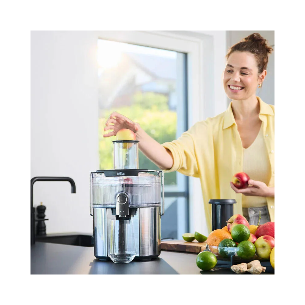 წვენსაწური Braun SJ7000, 10000W, 2.5L, Juicer, Grey