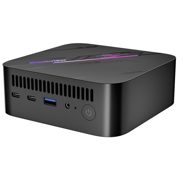 Mini PC Blackview MP100, Ryzen 5-7430U, 16GB, 512GB SSD, Integrated, W11P, Grey