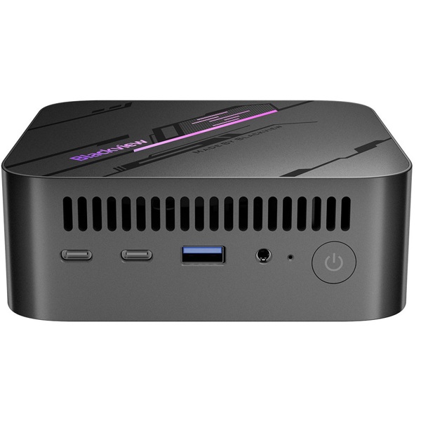 Mini PC Blackview MP100, Ryzen 5-7430U, 16GB, 512GB SSD, Integrated, W11P, Grey