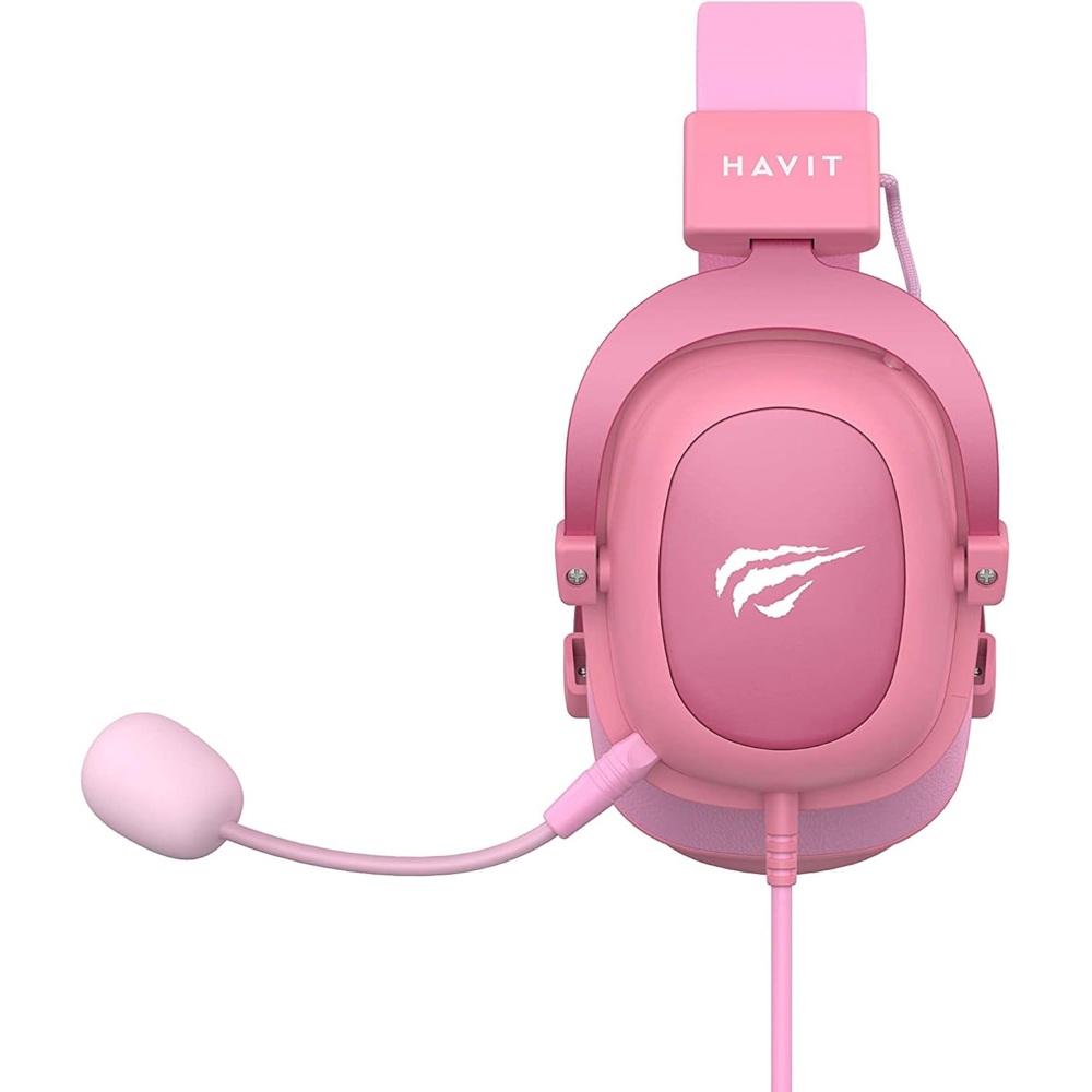 ყურსასმენი Havit HV-H2002D, Headset, Wired, 3.5mm, Pink