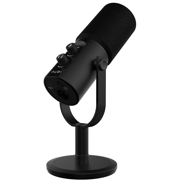 მიკროფონი Nubi NMIC1-BL, XLR, Type-C, Microphone, Black
