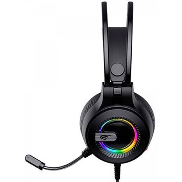 ყურსასმენი Havit HV-H2040D, Headset, Wired, 3.5mm, USB, Black
