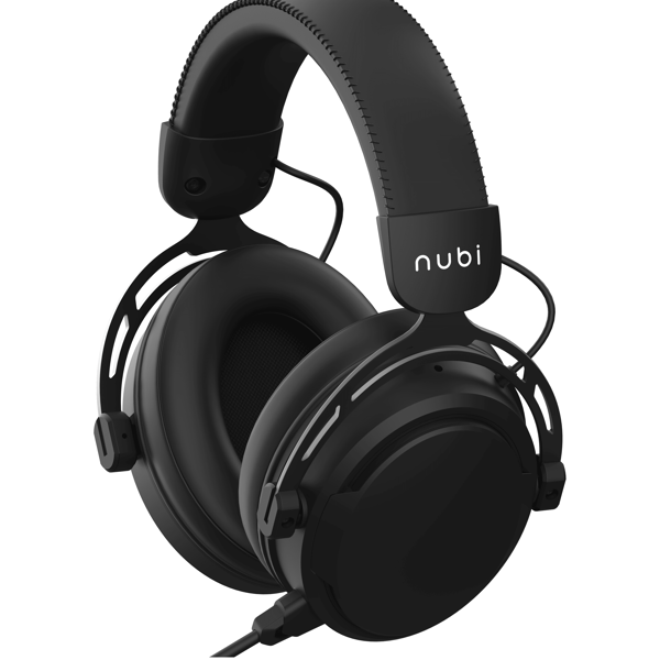 ყურსასმენი Nubi NH1-BL, Headset, Wired, USB, Black