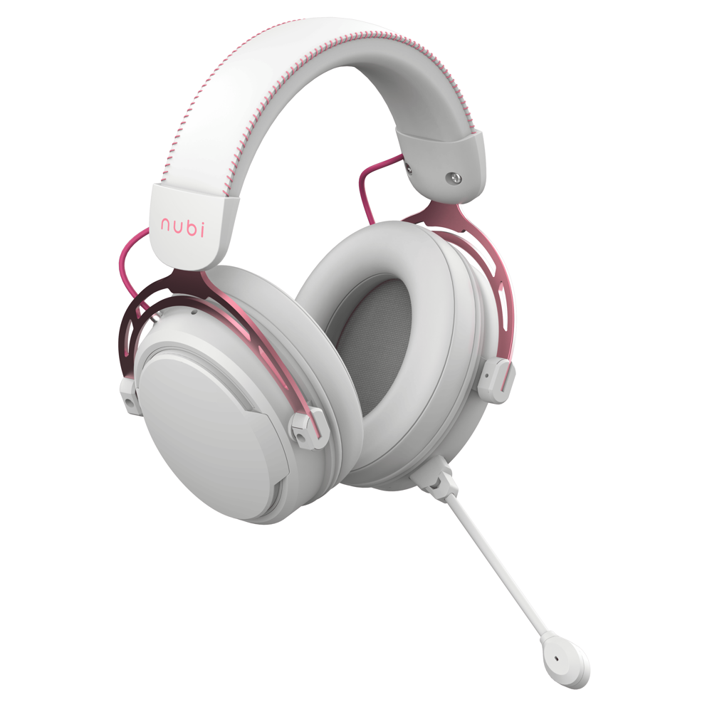 Headset Nubi NH1-RG, Wired, USB, Rose Gold