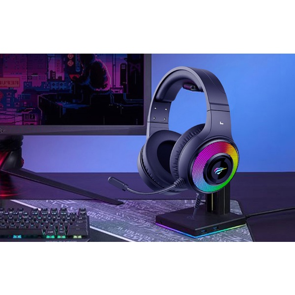 ყურსასმენი Havit H2042d, Gaming Headset, Wired, 3.5mm, Black