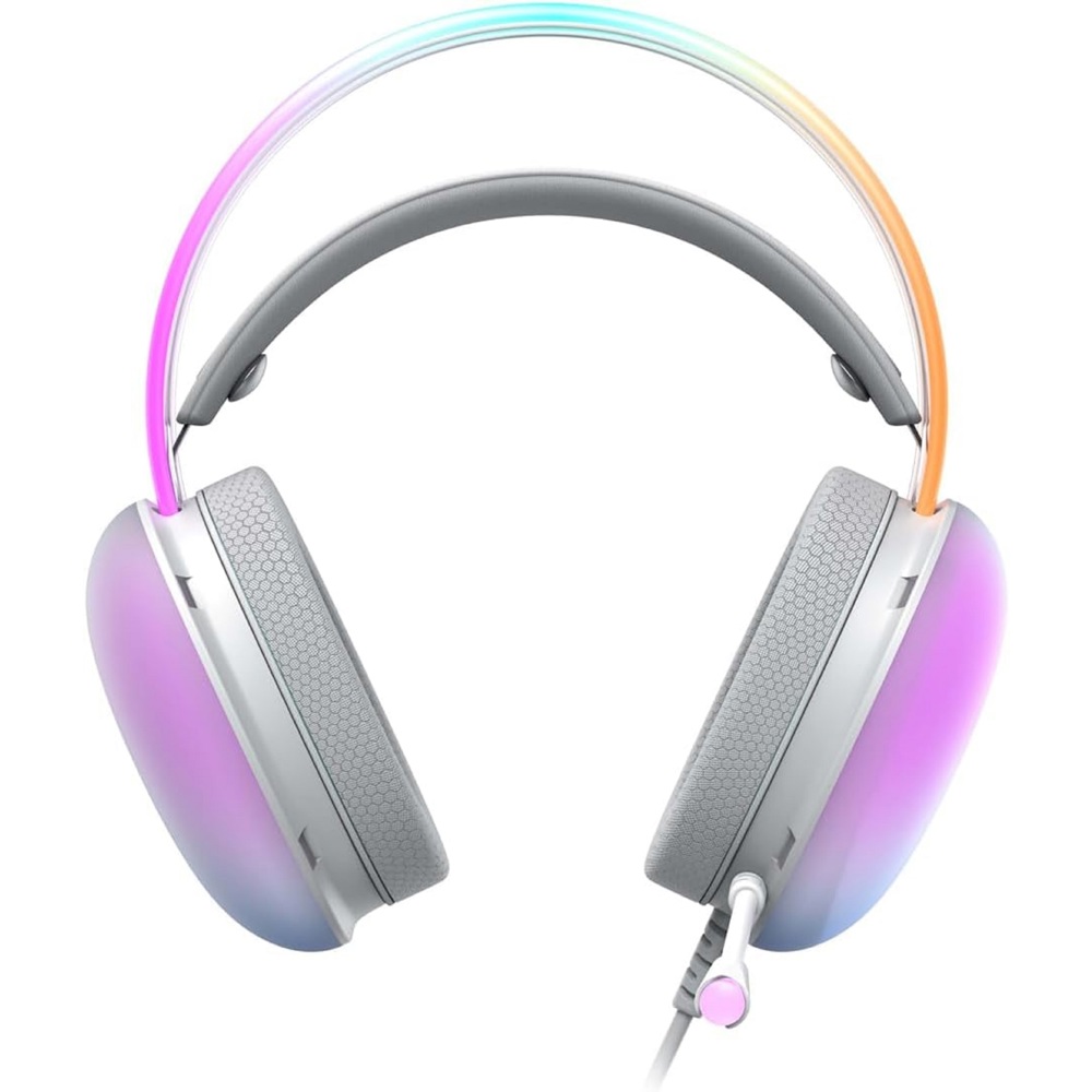 ყურსასმენი Havit HV-H2037d, Gaming Headset, Wired, 3.5mm, USB, White