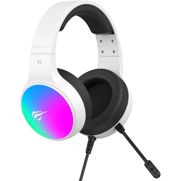 ყურსასმენი Havit H2043U, Gaming Headset, Wired, USB, White