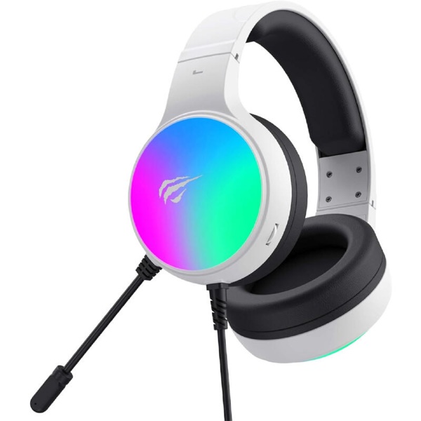 ყურსასმენი Havit H2043U, Gaming Headset, Wired, USB, White
