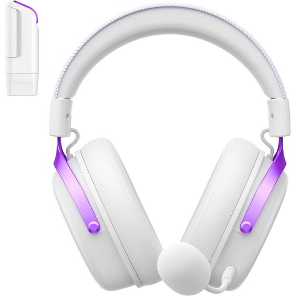 ყურსასმენი Havit H2015YG, Gaming Headset, Wireless, USB, Type-c, Bluetooth, White