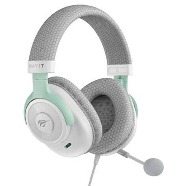 ყურსასმენი Havit H2230E, Gaming Headset, Wired, 3.5mm, White
