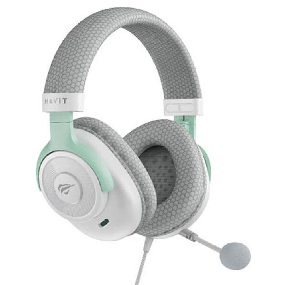 ყურსასმენი Havit H2230E, Gaming Headset, Wired, 3.5mm, White