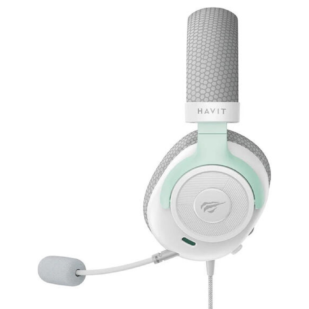 Gaming Headset Havit H2230E, Wired, 3.5mm, White