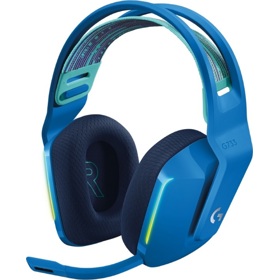 Gaming Headset Logitech L981-000943 G733 LIGHTSPEED, Wireless, USB, Blue