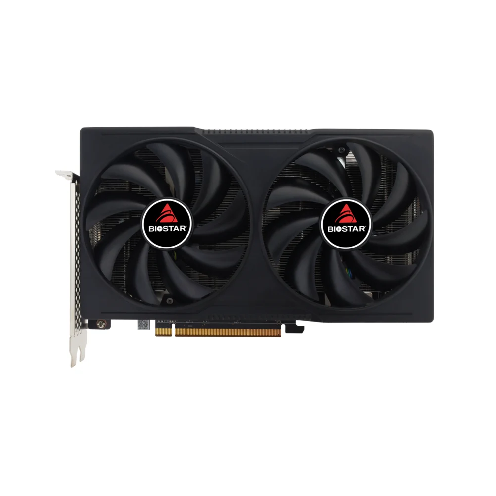 ვიდეო დაფა Biostar VA76S6RM81, AMD Radeon RX7600 OC, 8GB, 128bit, HDMI, DP, Black