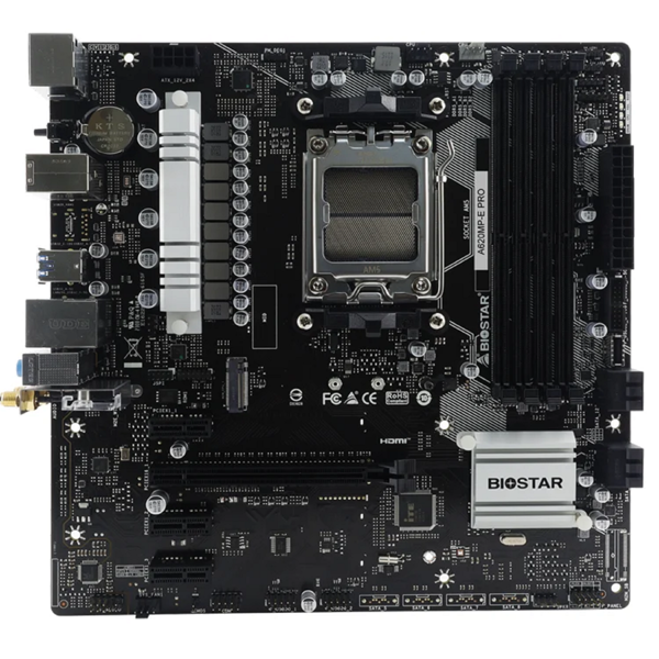დედა დაფა Biostar A620MP-E PRO, AM5, DDR5, 256GB