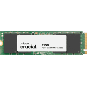 მყარი დისკი Crucial CT1000E100SSD8 E100, 1TB, M.2, Internal Hard Drive