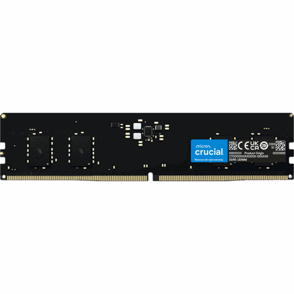 RAM Crucial CT16G56C46U5, RAM 16GB, DDR5, 5600MHz