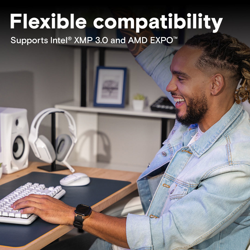 RAM Crucial CT16G56C46U5, RAM 16GB, DDR5, 5600MHz