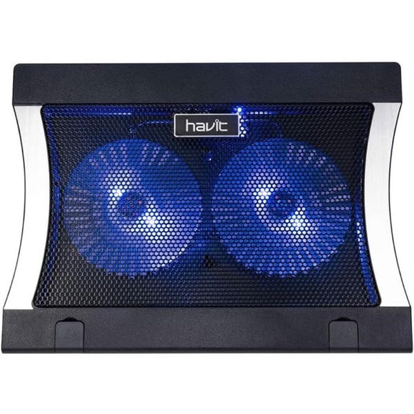 ნოუთბუქის გამაგრილებელი Havit HV-F2051, 16", Laptop Cooling Stand, Black