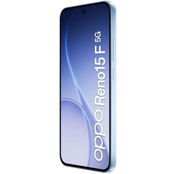 მობილური ტელეფონი OPPO Reno 15F, 8GB, 256GB, Dual SIM, 5G, NFC, Aurora Blue